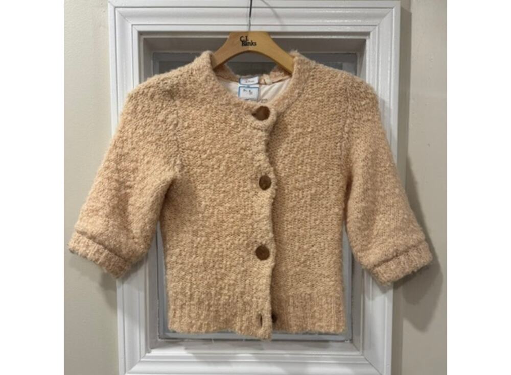 Anthropologie HWR Cardigan Mohair Sweater